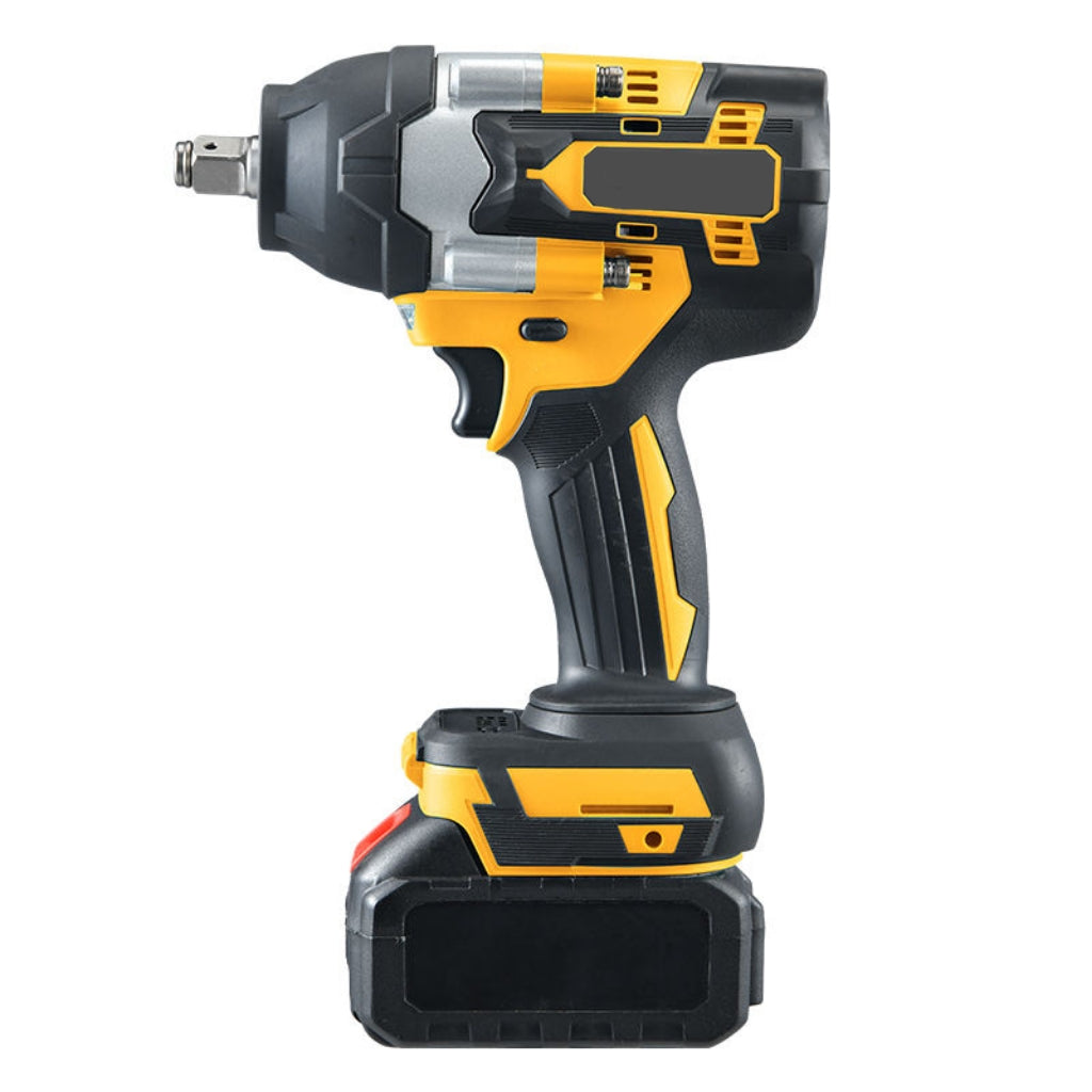 Brushless impact wrench, 21V lithium-ion battery, 600N·m torque, industrial-grade, portable, automotive maintenance