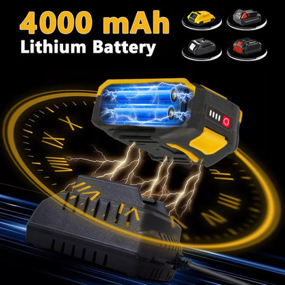 21V Rechargeable Brushless High-Torque Impact Wrench 800N·m Industrial-Grade Electric Wrench Maintenance Tool