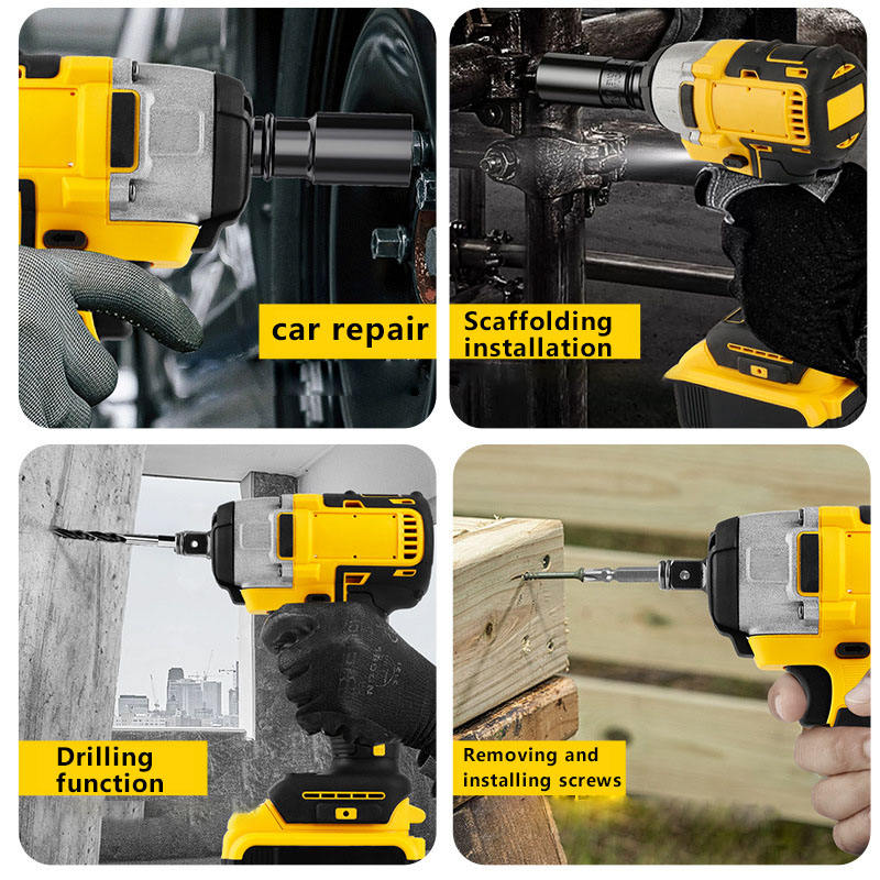 350 N.M torque brushless electric impact wrench